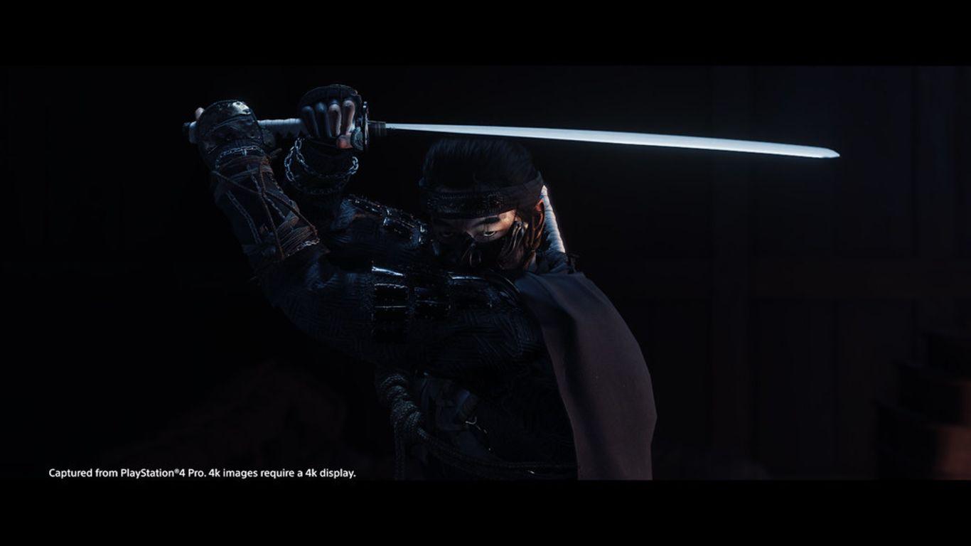 1366x768 Ghost of Tsushima Combat: Two Paths, One Sword, Lots of Blood