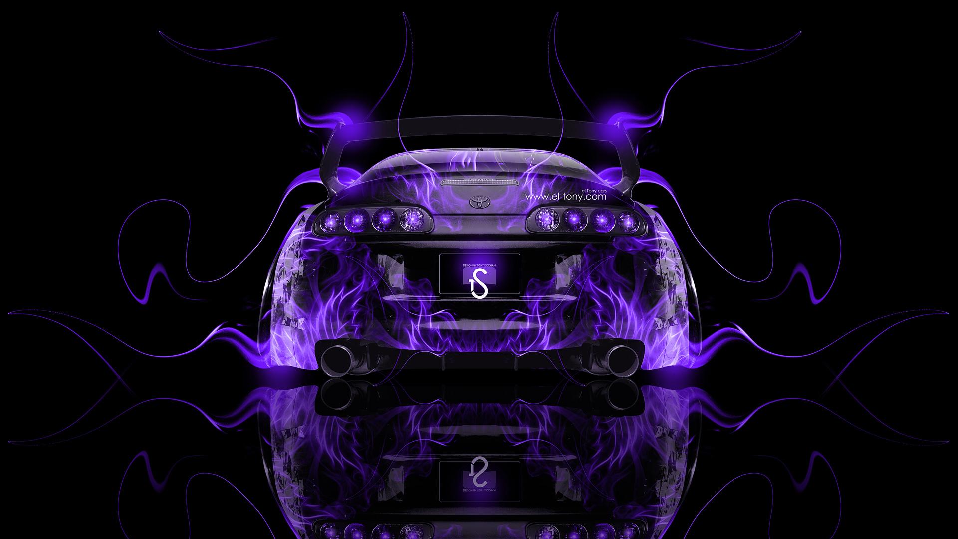 1920x1080 Toyota Supra JDM Back Fire Car 2014 el Tony