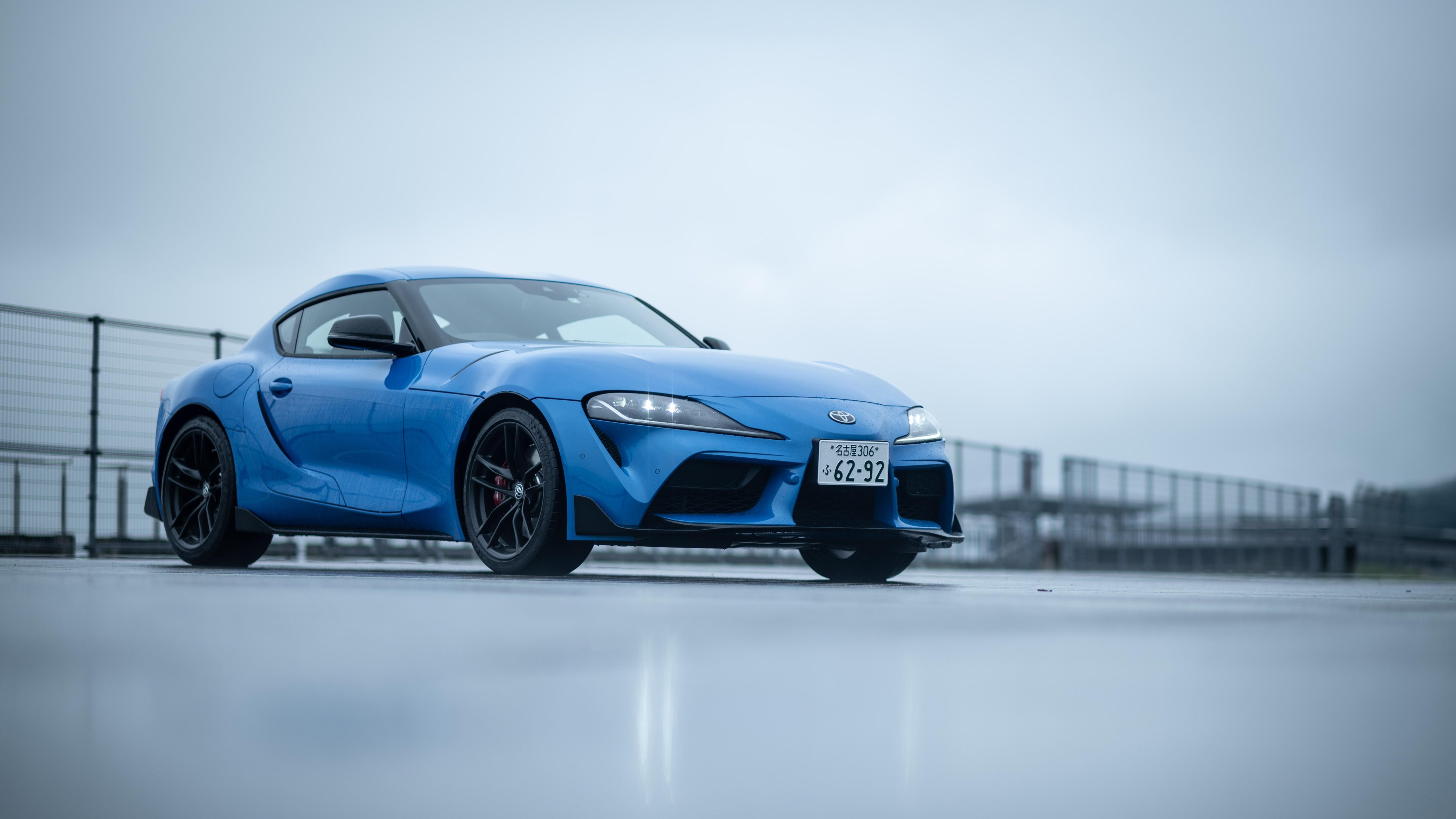 5120x2880 Toyota GR Supra RZ Horizon Blue Edition 2020 5K Wallpaper. HD Car Wallpaper