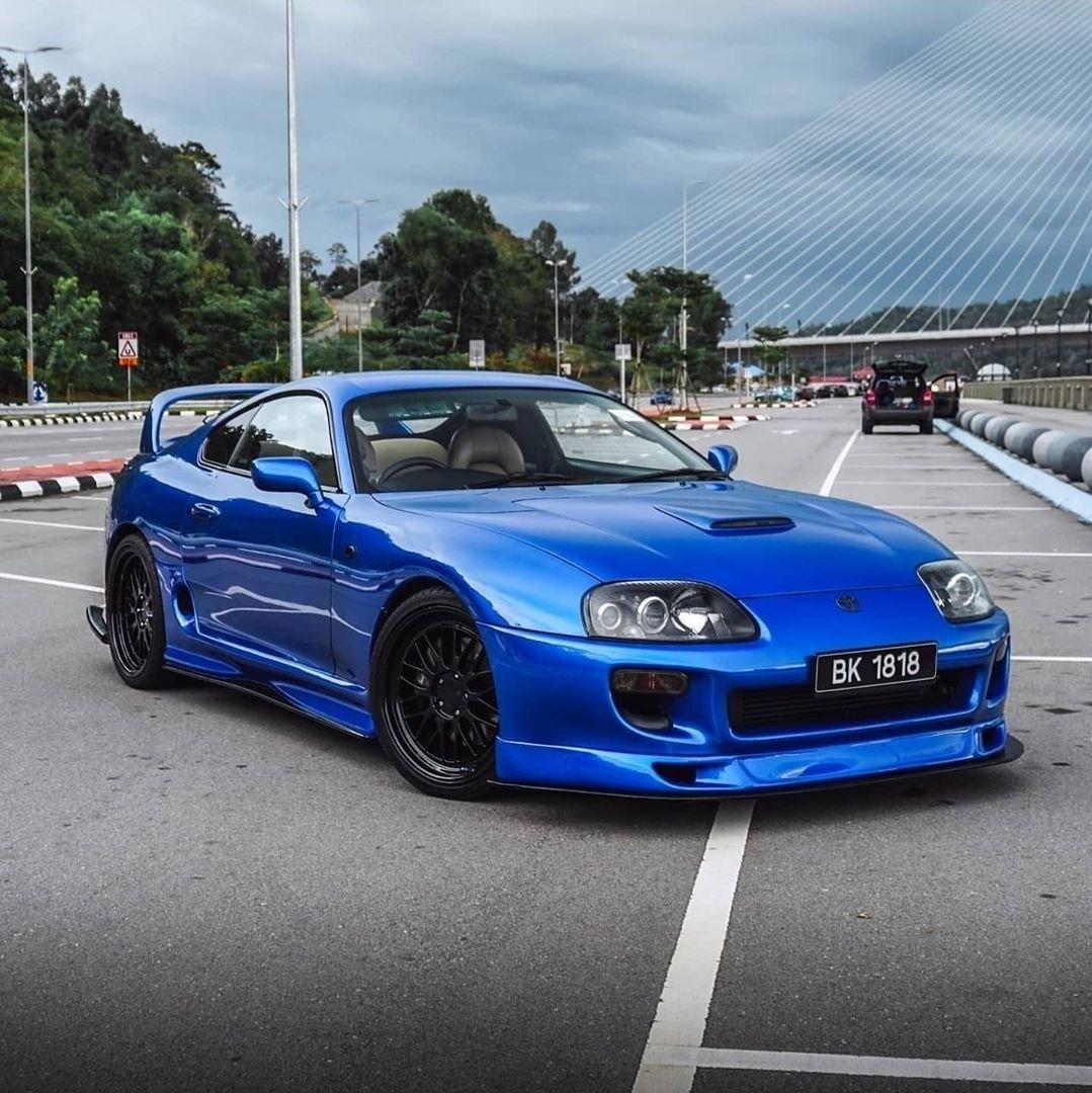 1079x1080 Toyota Supra 2JZ Turbo Blue JDM Legend. Toyota supra mk Toyota supra, Super cars