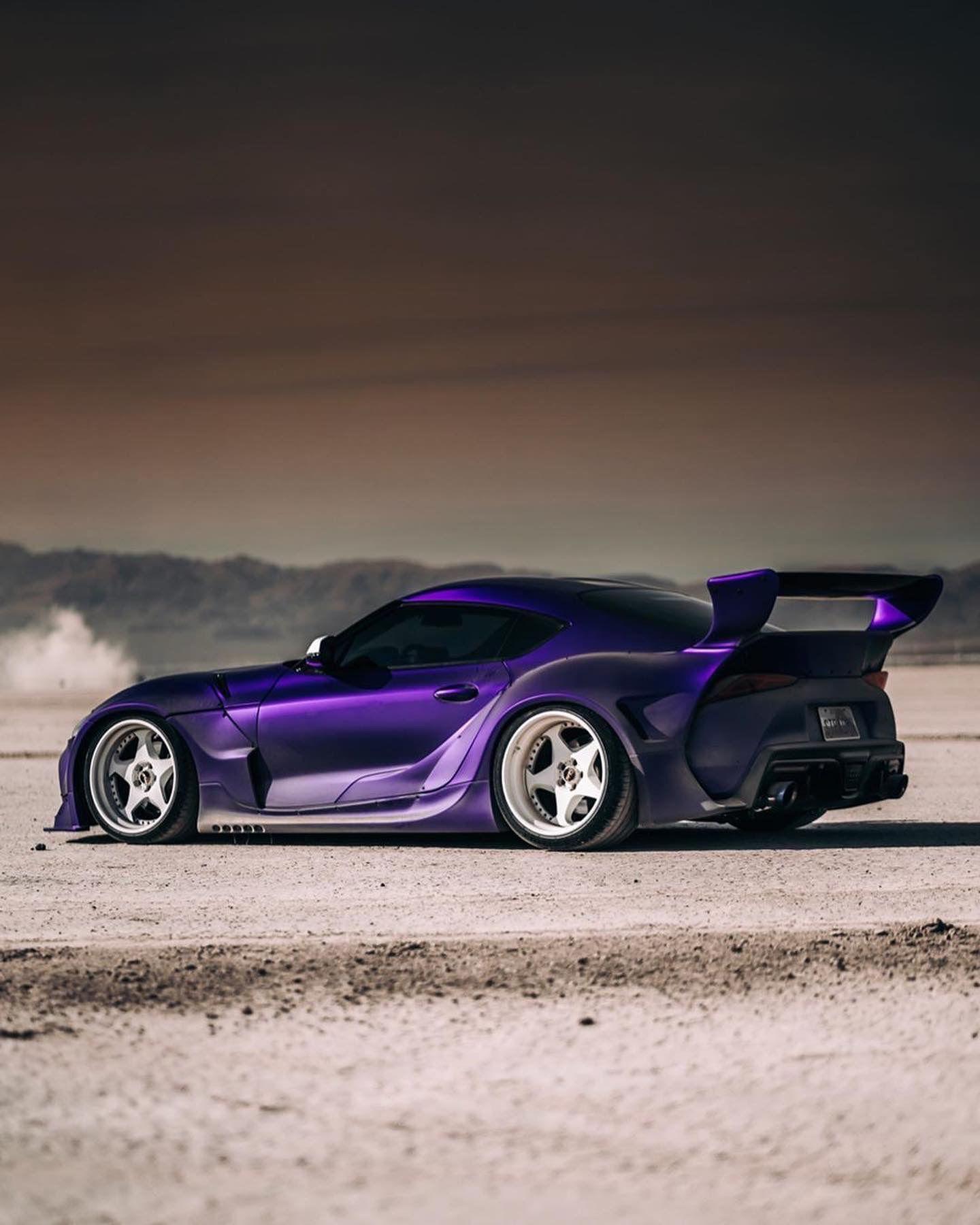 1440x1800 Purple Widebody Supra. Toyota supra, Street racing cars, Supra