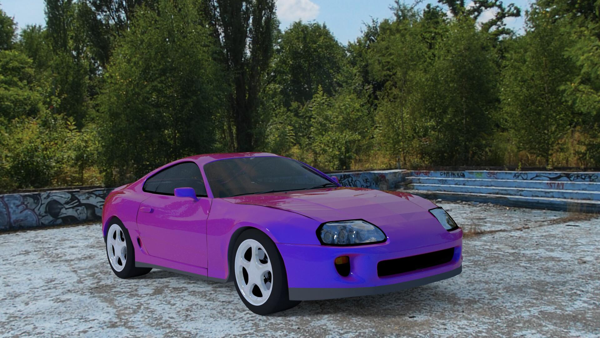1920x1080 Toyota Supra, Ronalds Rundāns