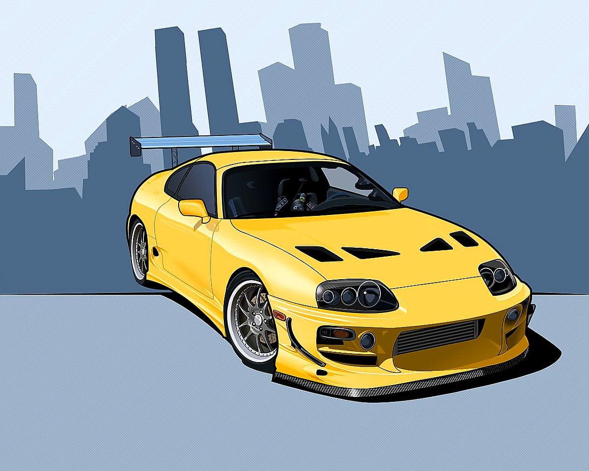 Best Toyota supra iPhone HD Wallpapers  iLikeWallpaper