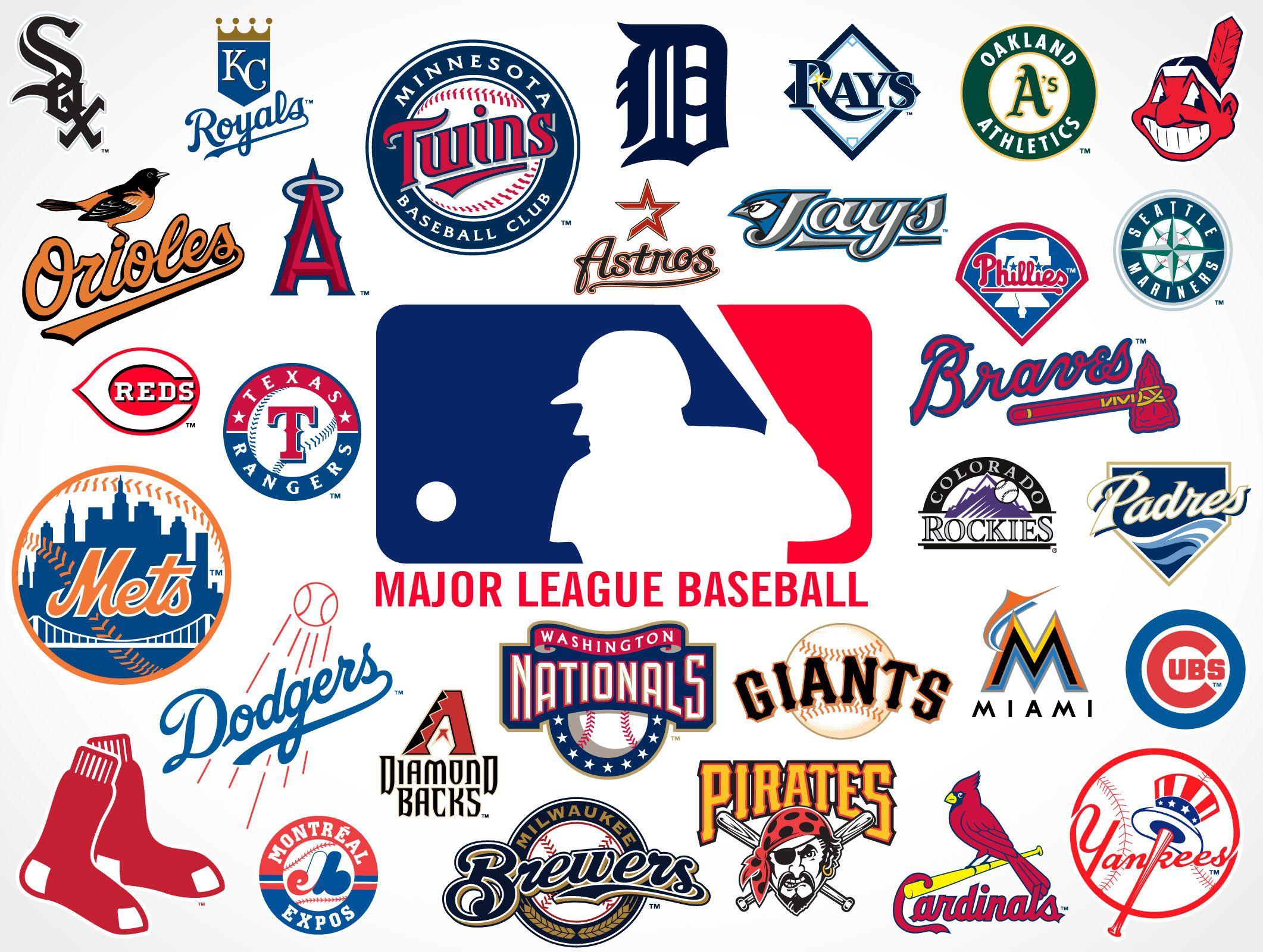 Major League Baseball Logo Wallpaper