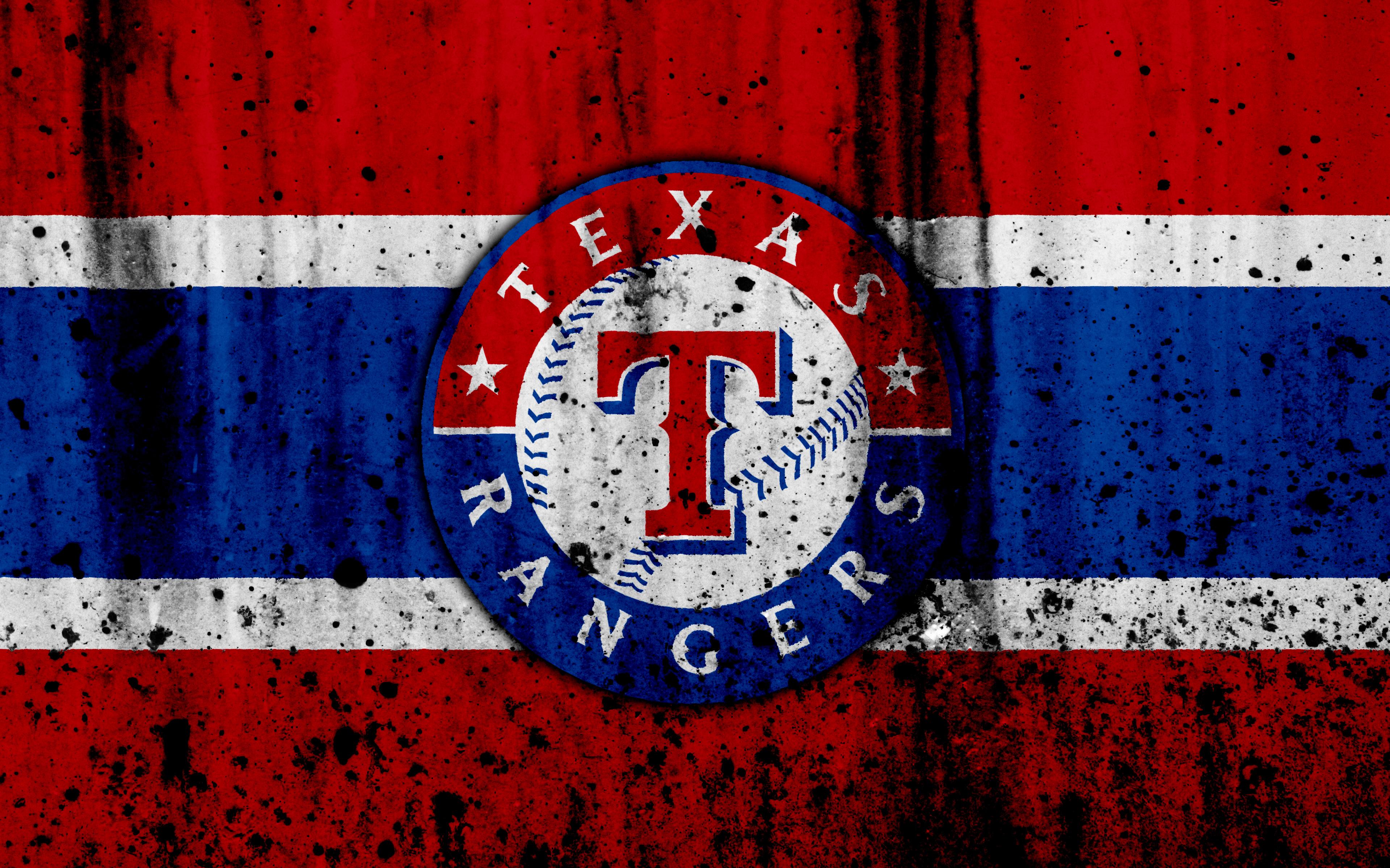 3840x2400 Title Sports Texas Rangers Baseball Mlb Logo Rangers HD Wallpaper