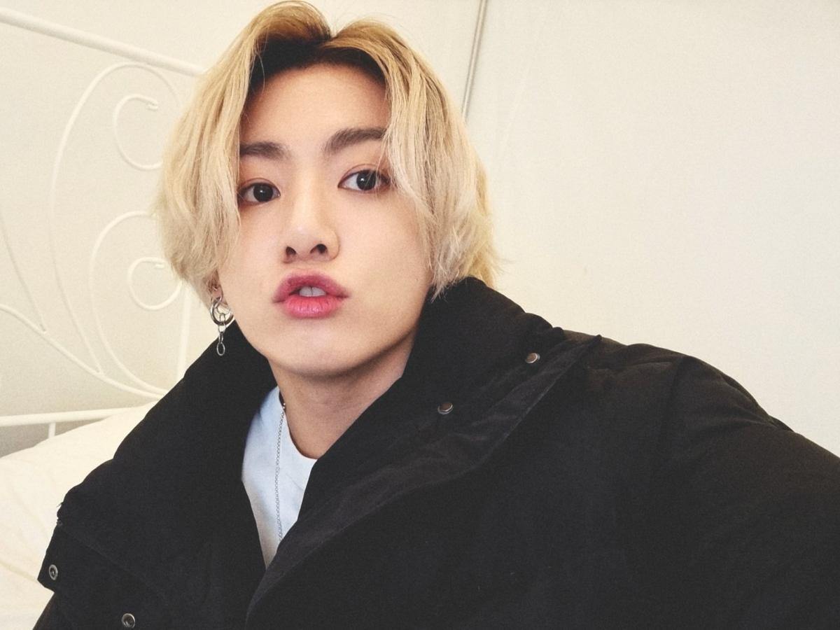1200x900 BTS ARMY is whipped for Jeon Jungkook as BTS member drops blonde hair selca with an endearing pout face