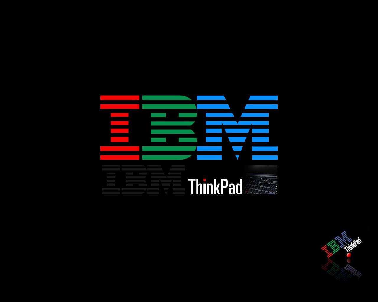 1280x1024 IBM ThinkPad Logo