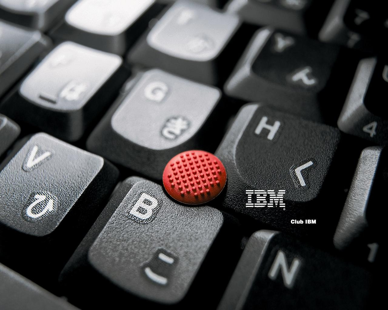 1280x1024 IBM keyboard wallpaper. IBM keyboard