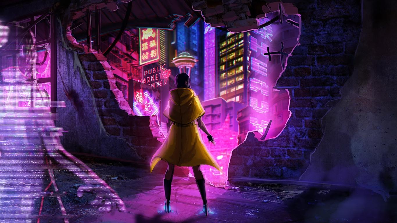1366x768 Cyberpunk Secret Agent 4k 1366x768 Resolution HD 4k Wallpaper, Image, Background, Photo and Picture