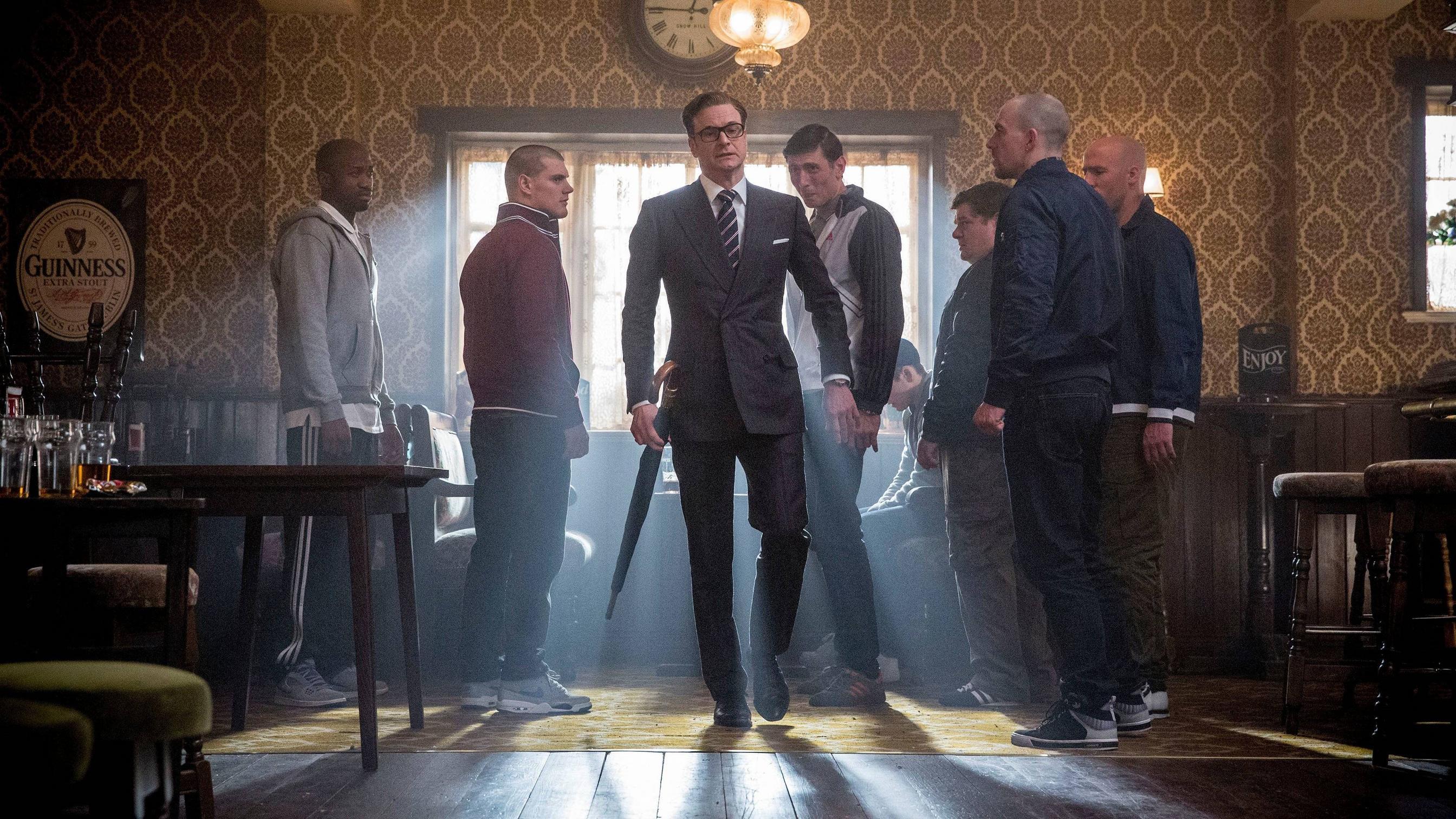 2688x1512 Kingsman: The Secret Service wallpaper HD for desktop background