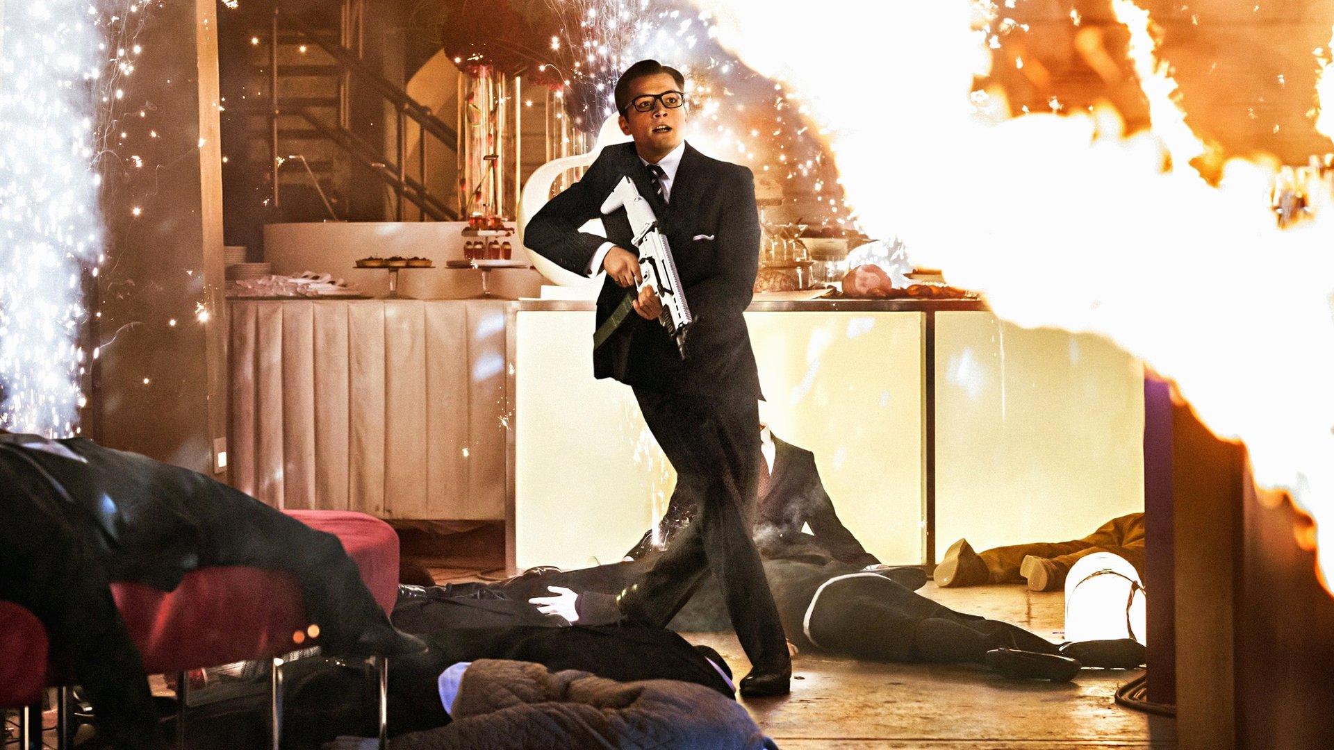 1920x1080 Taron Egerton Kingsman The Secret Service Wallpaper:1920x1080