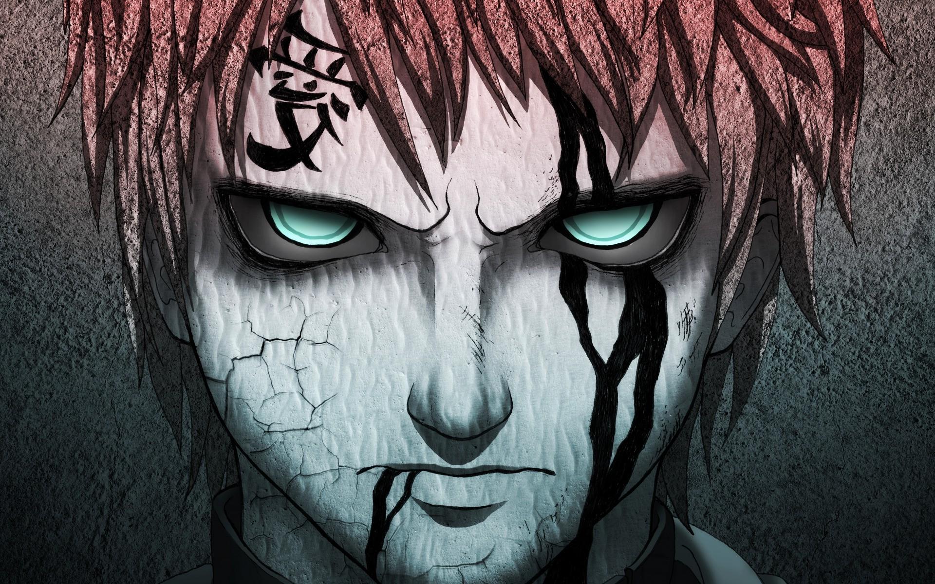 Download Gaara Of The Desert Naruto Black Wallpaper