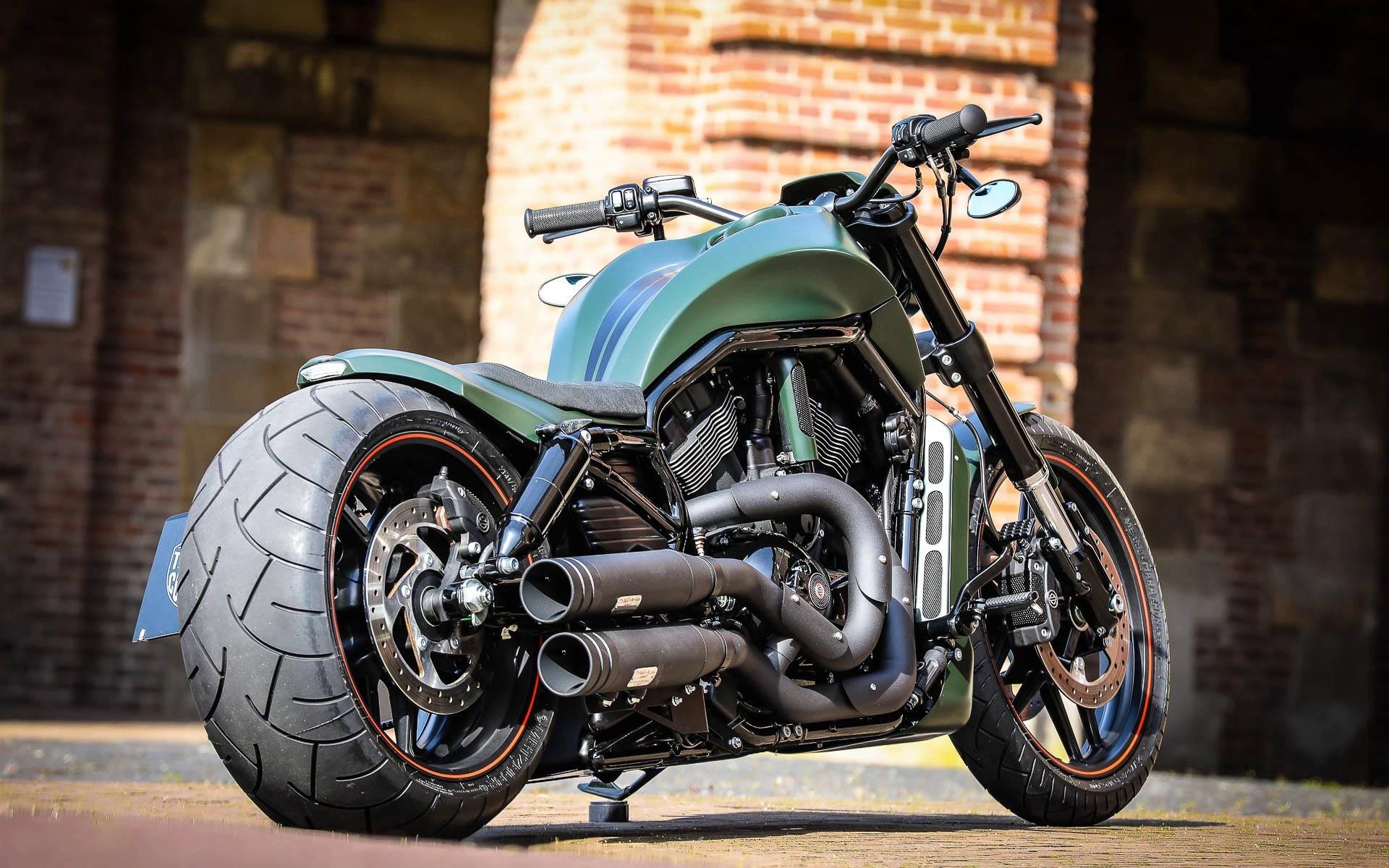 1920x1200 Download Wallpaper Harley Davidson Green Poison, Thunderbike, VRSC, Custom Motorcycles, Luxury Motorcycles, Harley Davidson For Desktop With Resolution 1920x1200. High Quality HD Picture Wallpaper