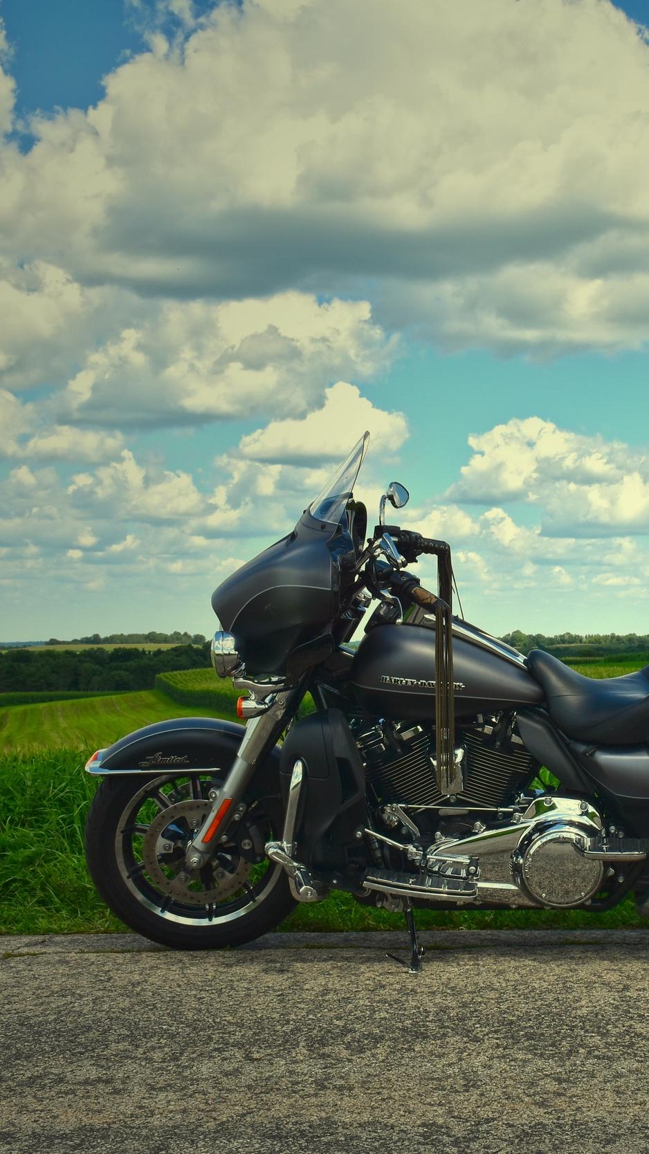 938x1668 Wallpaper Harley Davidson, Bike, Motorcycle, Travel, Wallpaper Harley Davidson Bike