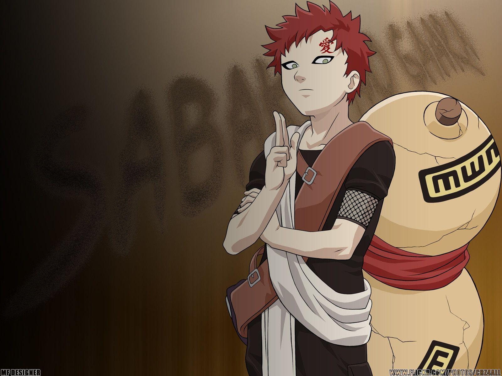 1600x1200 Gaara wallpaper