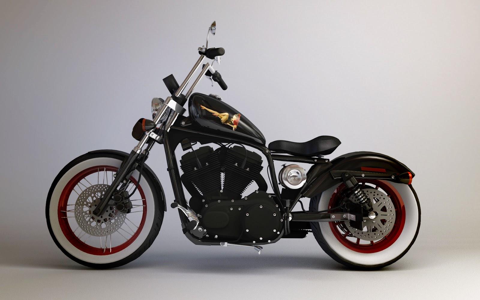 1600x1000 Wallpaper Collection For Your Computer and Mobile Phones: 15 Harley Davidson Custom Edition 2014
