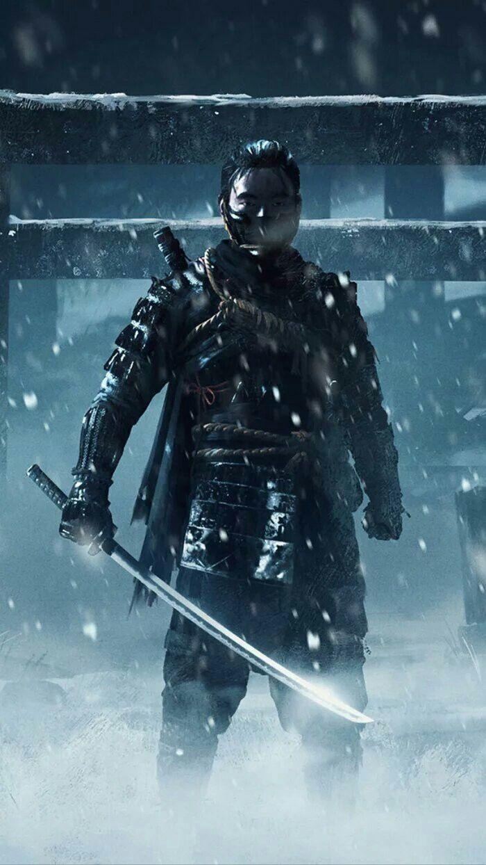 700x1244 Ghost of Tsushima Wallpaper
