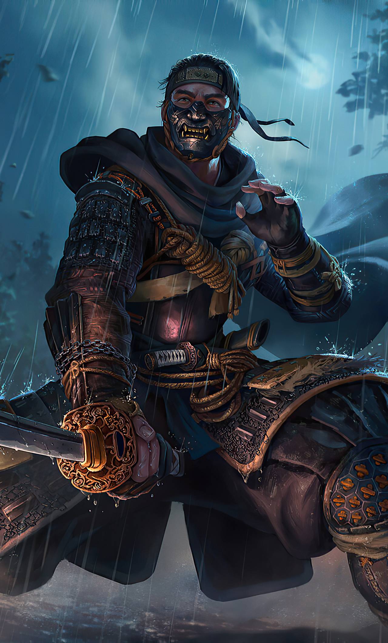 1280x2120 Samurai Ghost of Tsushima iPhone 6 plus Wallpaper, HD Games 4K Wallpaper