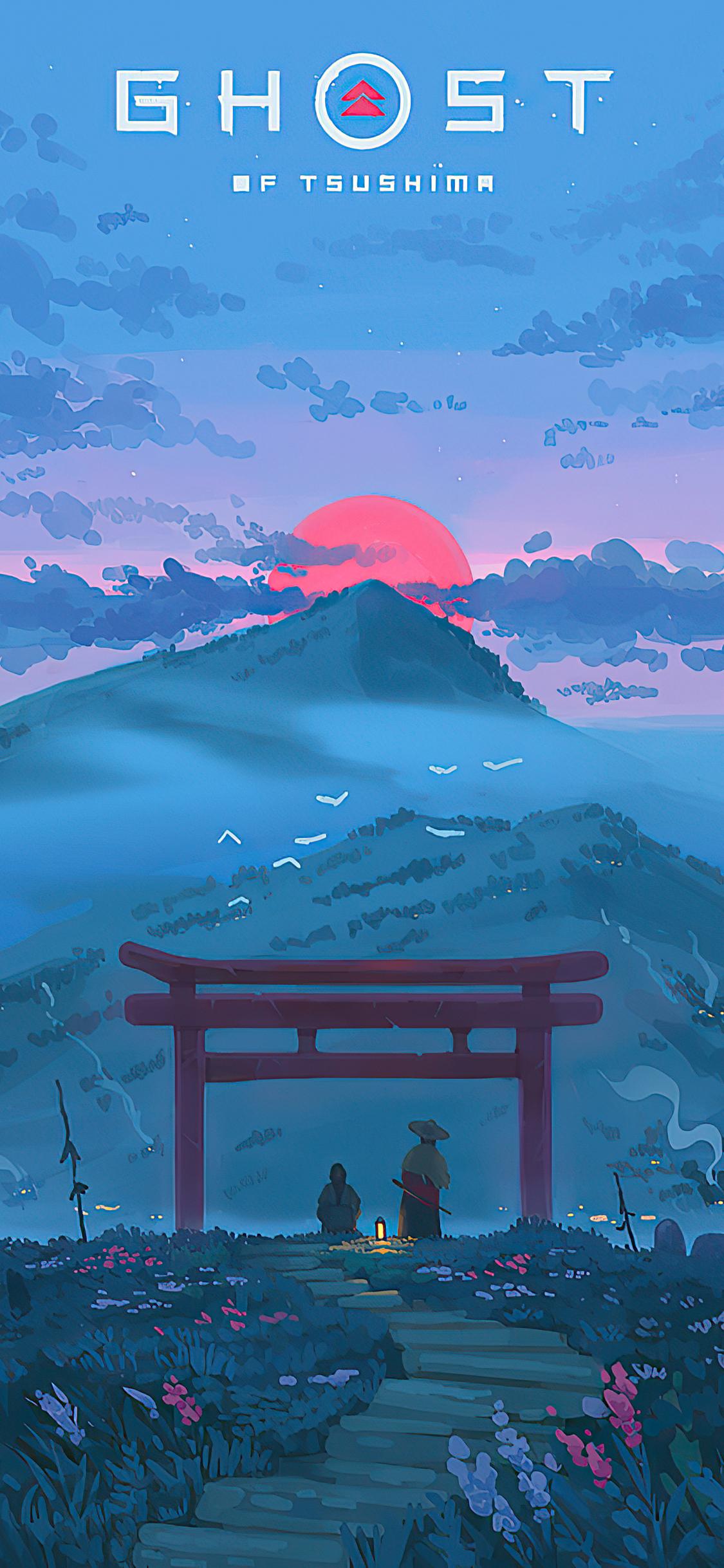 1125x2436 Ghost Of Tsusima Scenery iPhone XS, iPhone iPhone X HD 4k Wallpaper, Image, Background, Photo and Picture