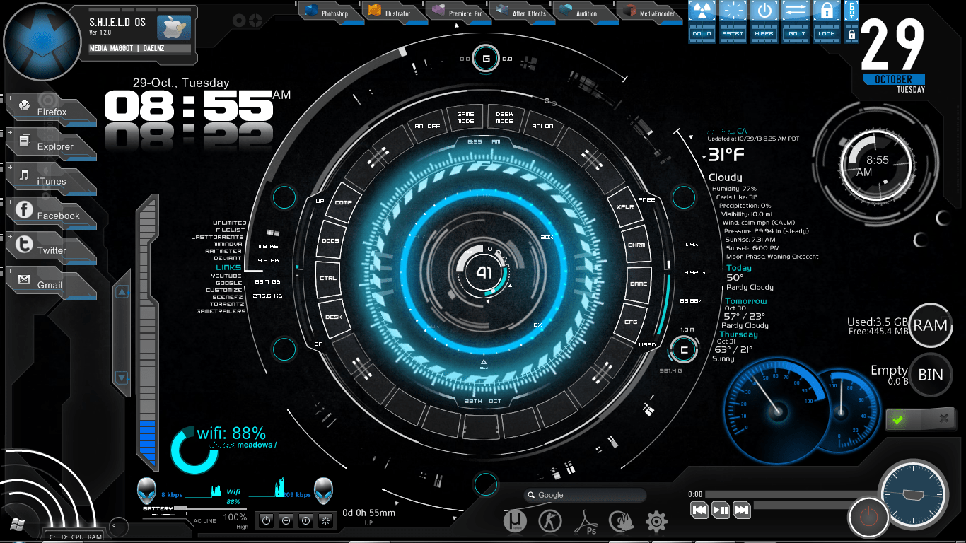 the ultimate jarvis theme windows 10