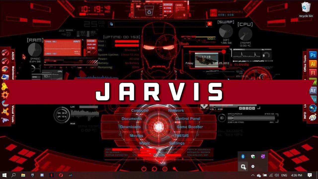 jarvis desktop background