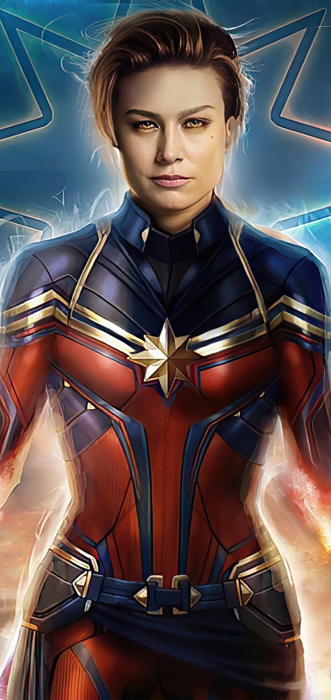 1080x2280 Captain Marvel 2020 4k Brie Larson One Plus Huawei p Honor view Vivo y Oppo f Xiaomi Mi A2 HD 4k Wallpaper, Image, Background, Photo and Picture
