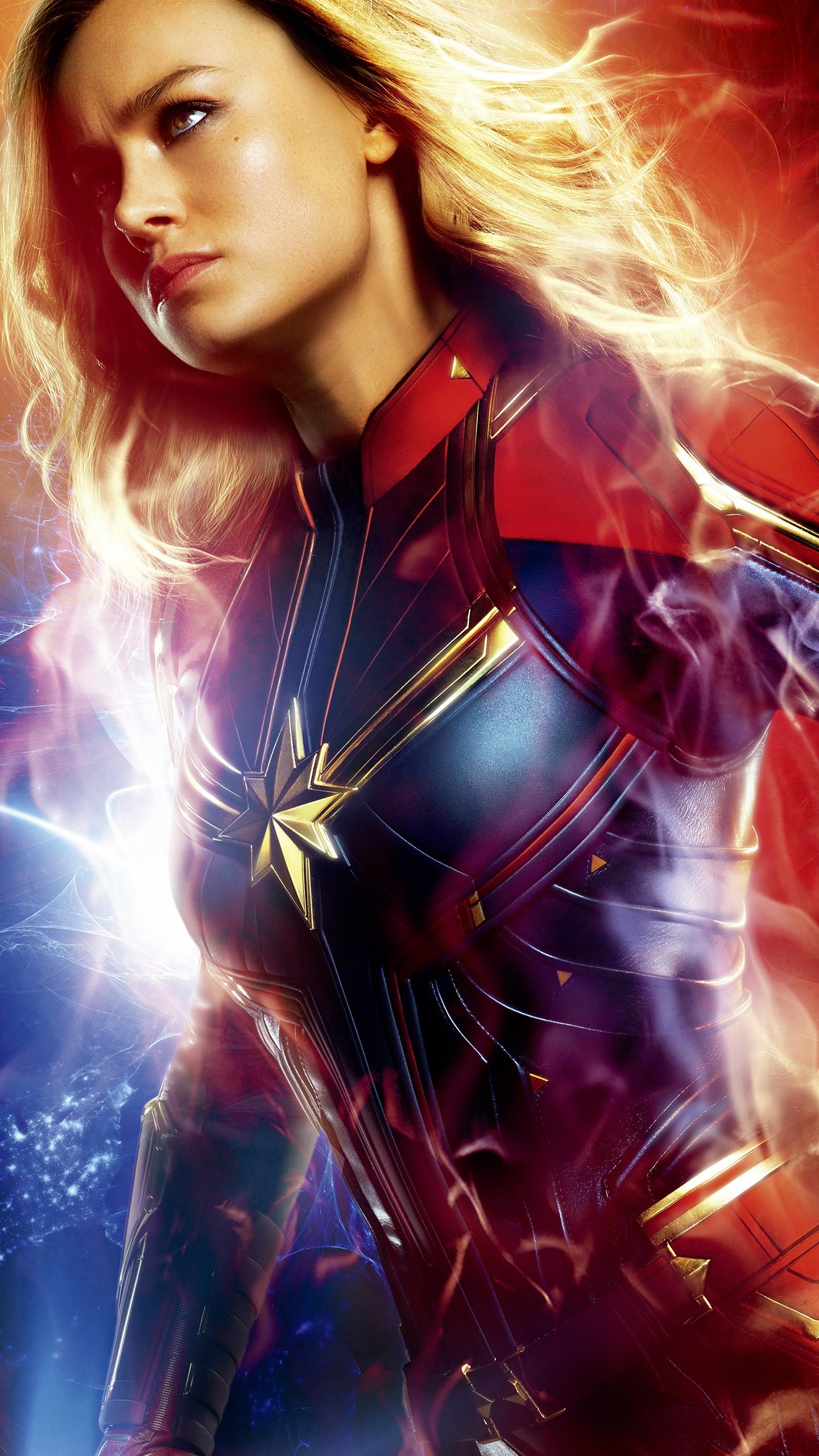 1440x2560 1080p Image: Captain Marvel HD Wallpaper 4k