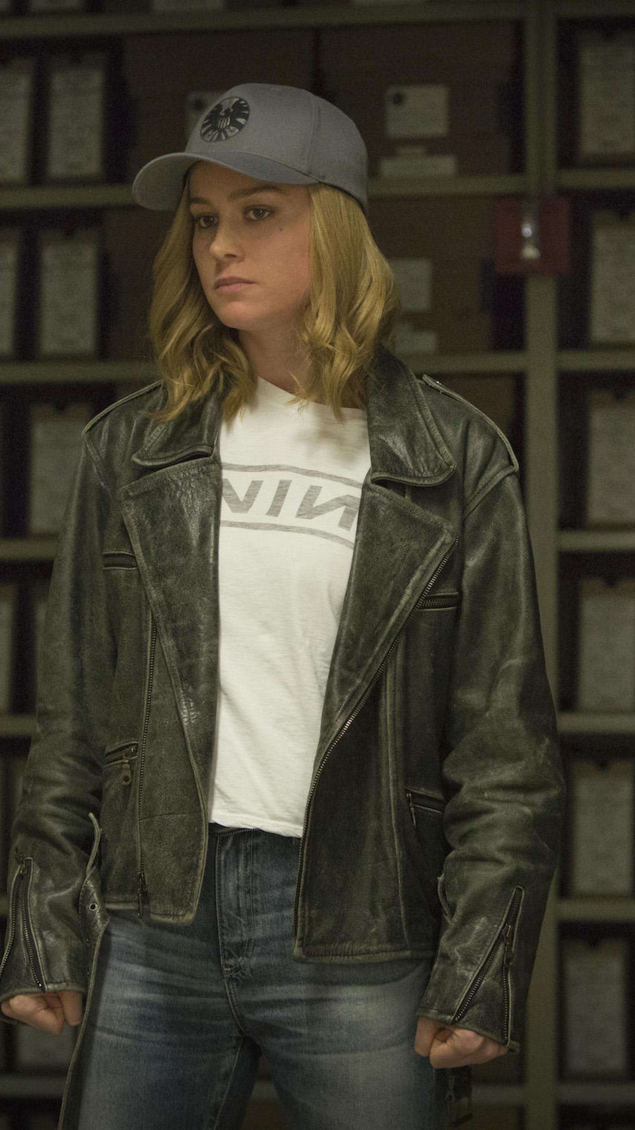 2160x3840 Brie Larson as Carol Danvers in Captain Marvel Sony Xperia X, XZ, Z5 Premium Wallpaper, HD Movies 4K Wallpaper