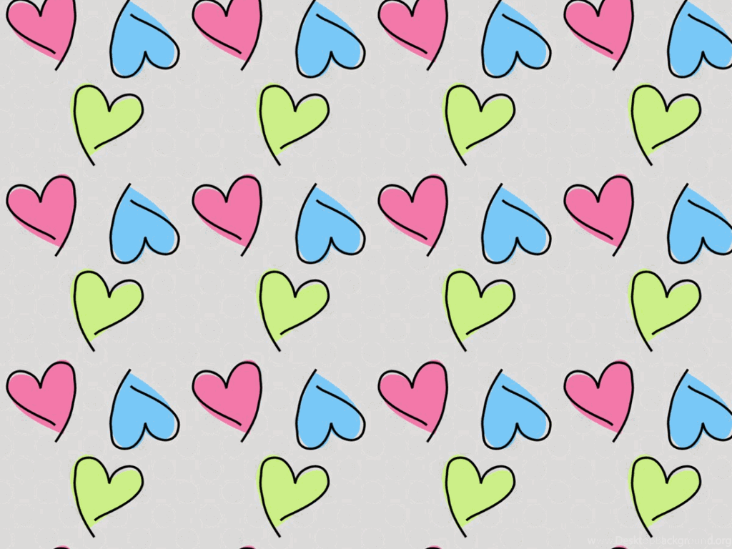 1024x768 Girly wallpaper for computermore girly hearts desktop wallpaper. Desktop Background