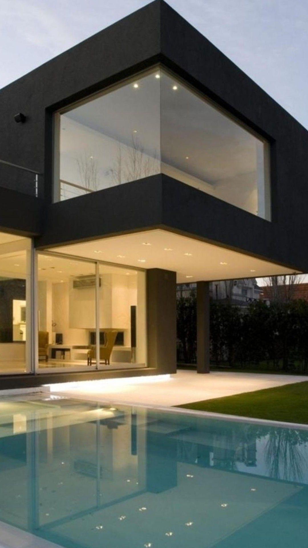 1080x1920 Modern House Smartphone Wallpaper