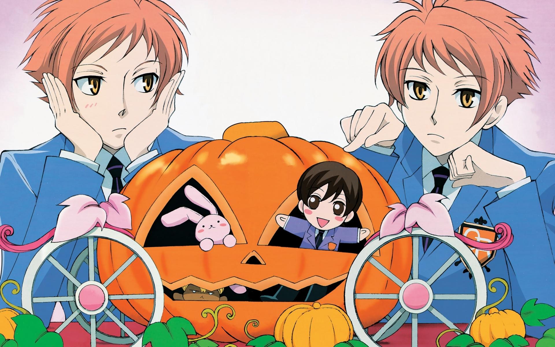 1920x1200 fujioka haruhi hitachiin hikaru hitachiin kaoru ouran koukou host club. konachan.com.com Anime Wallpaper