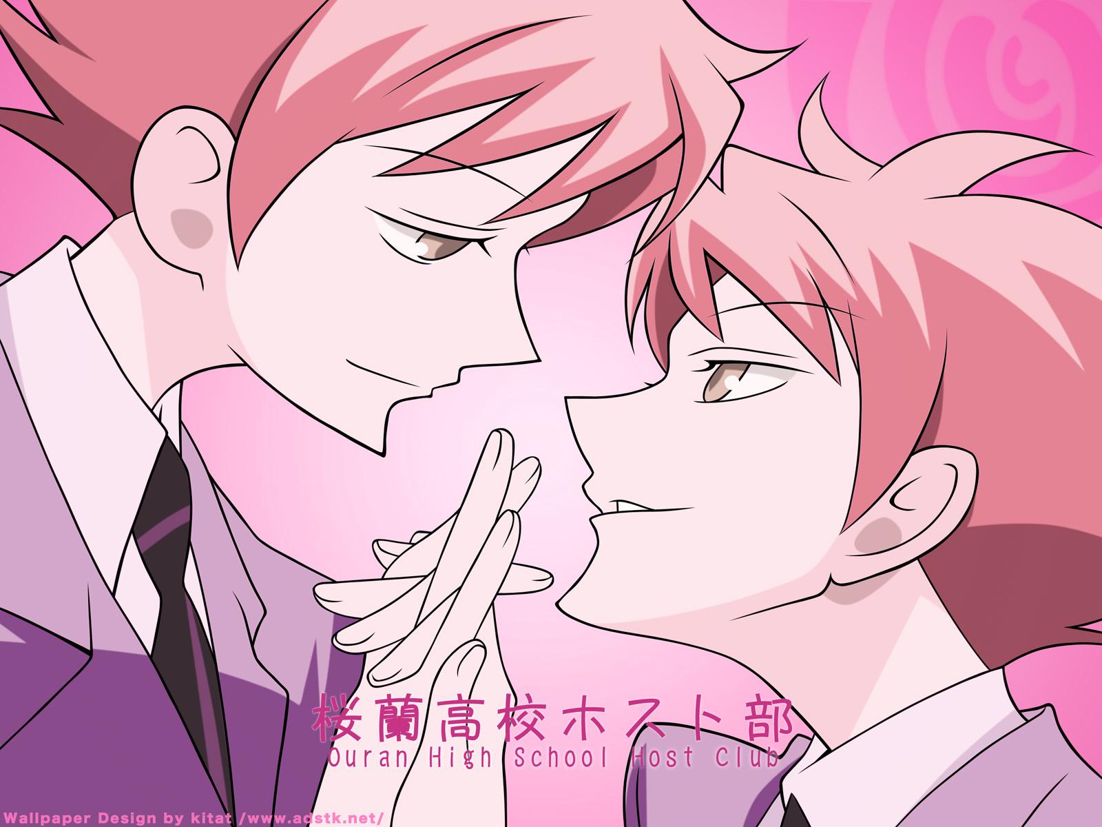 1600x1200 hitachiin hikaru hitachiin kaoru ouran koukou host club. konachan.com.com Anime Wallpaper
