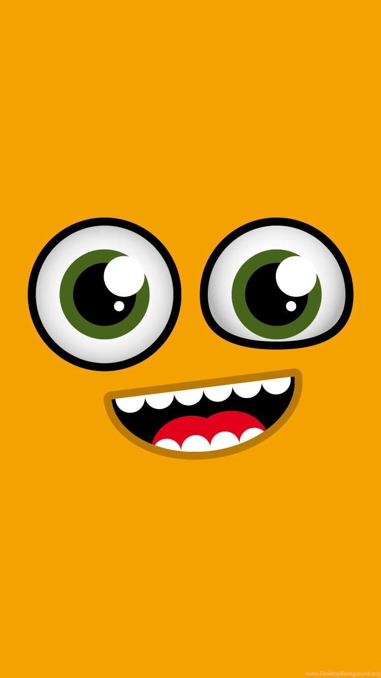 750x1334 Smiley Face Wallpaper