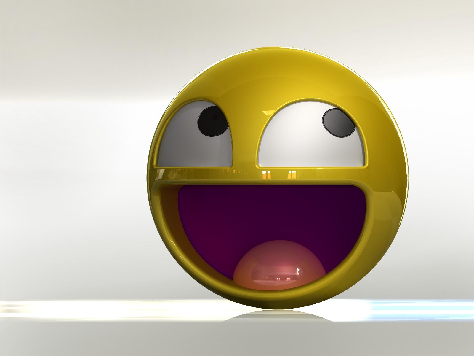 1600x1200 Smiley Face Wallpaper 3D. Awesome 3D Wallpaper, 3D Wallpaper And Amazing 3D Wallpaper