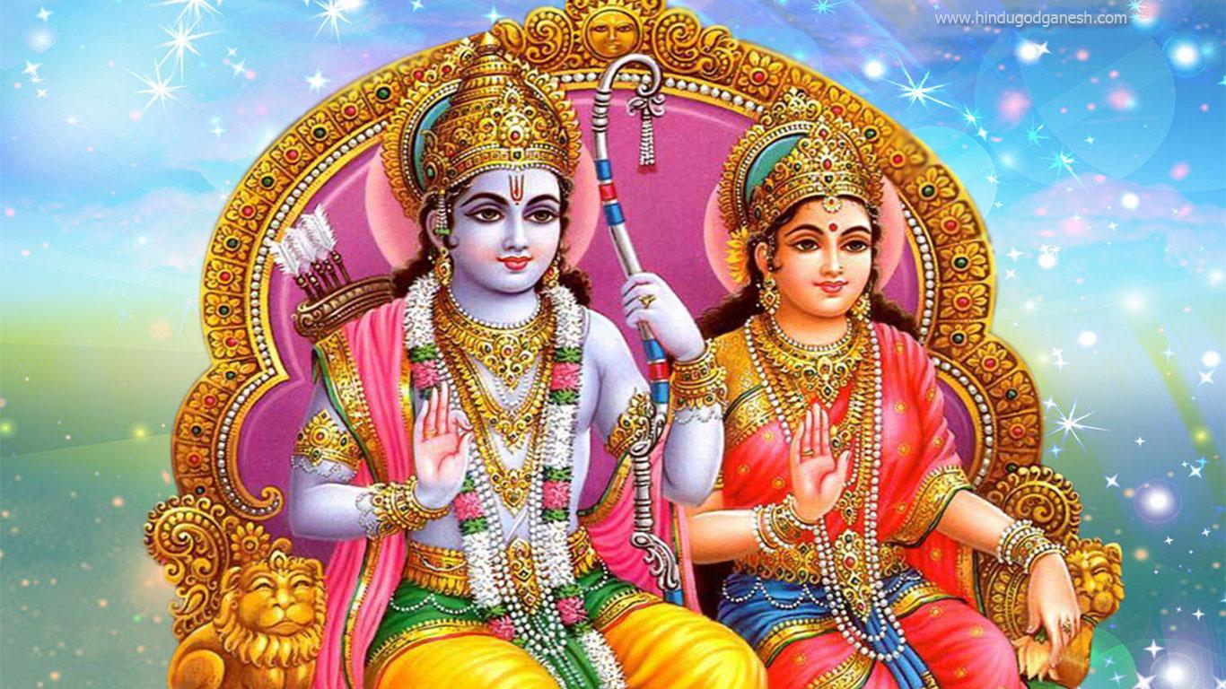 1366x768 Sita ram wallpaper full size free download for computer