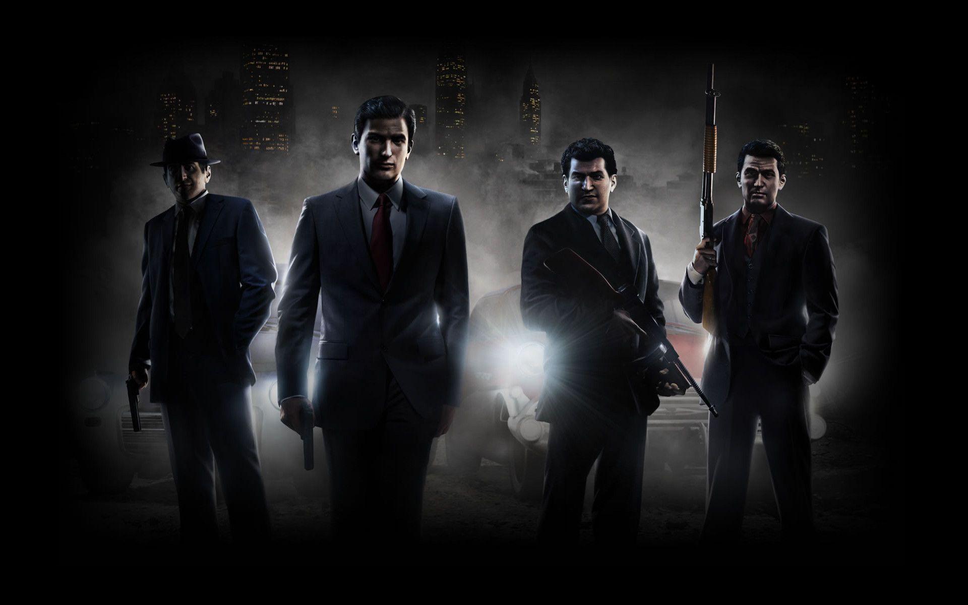 1920x1200 Vintage Gangster Wallpaper