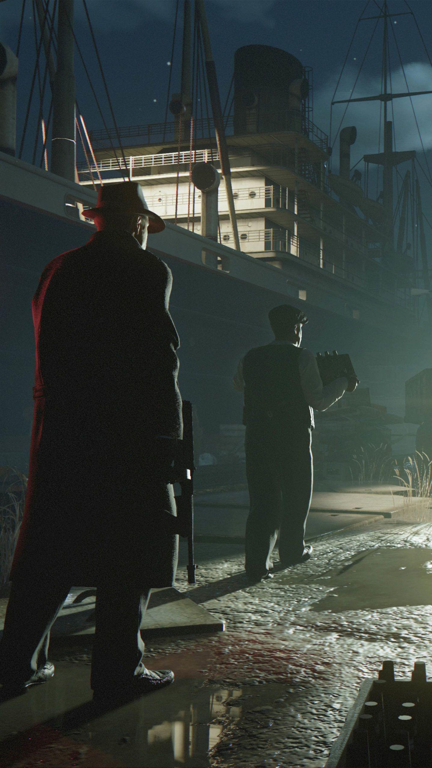 1440x2560 Mafia Definitive Trilogy Gameplay Night 4K Ultra HD Mobile Wallpaper. Mafia, Mafia wallpaper, Trilogy