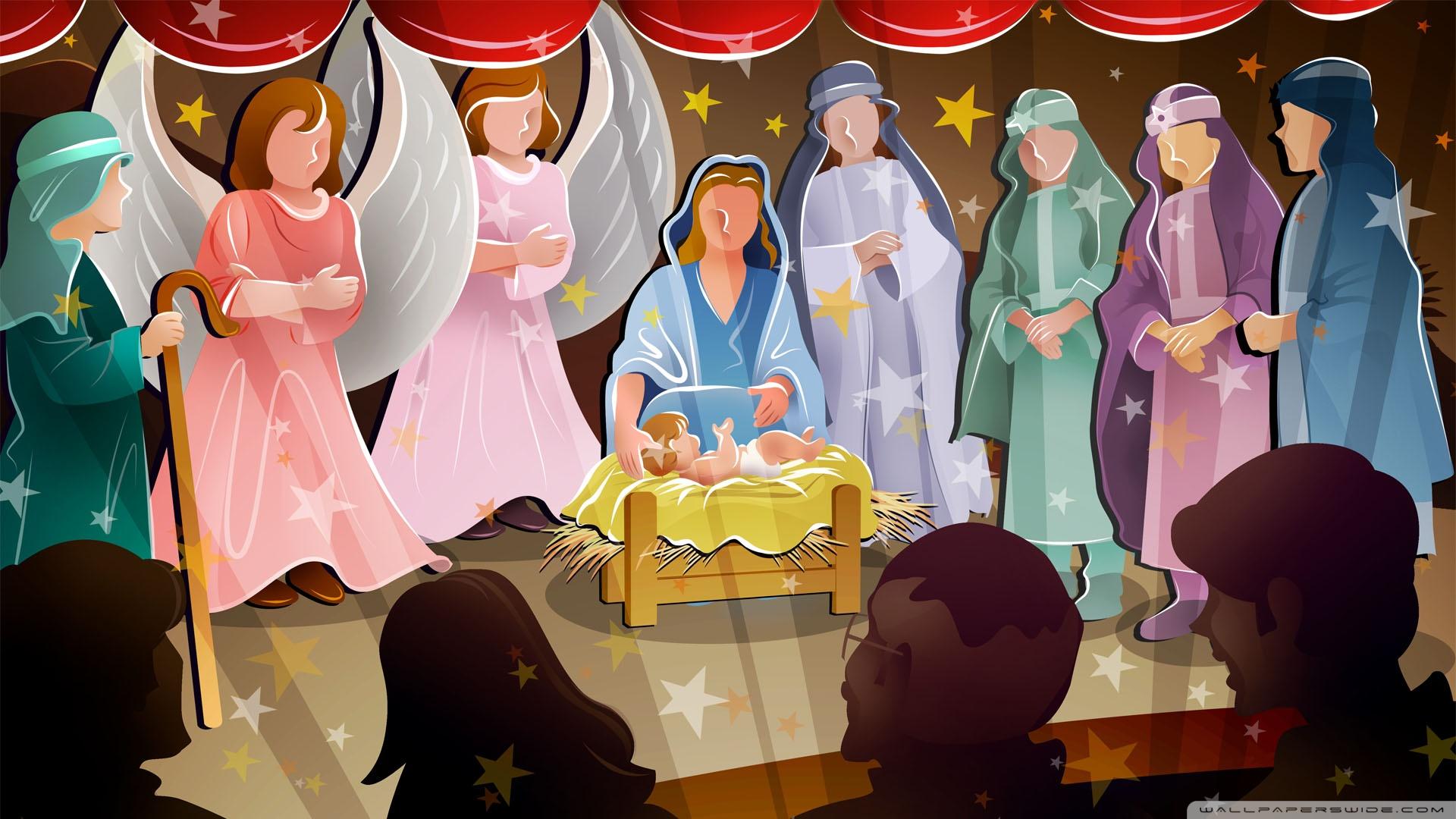 1920x1080 Jesus Birth Wallpaper
