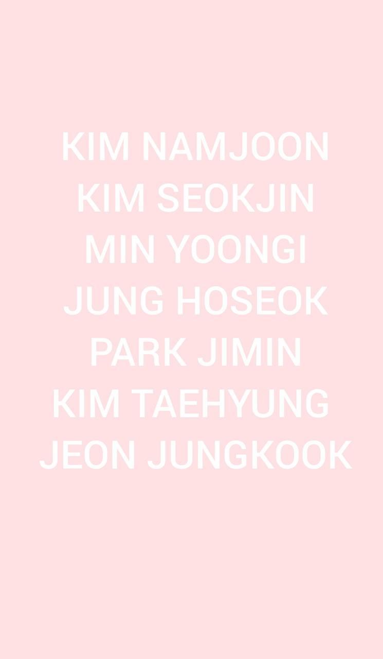 745x1280 Download Bts Names Wallpaper HD By TweakyFlunky. Wallpaper