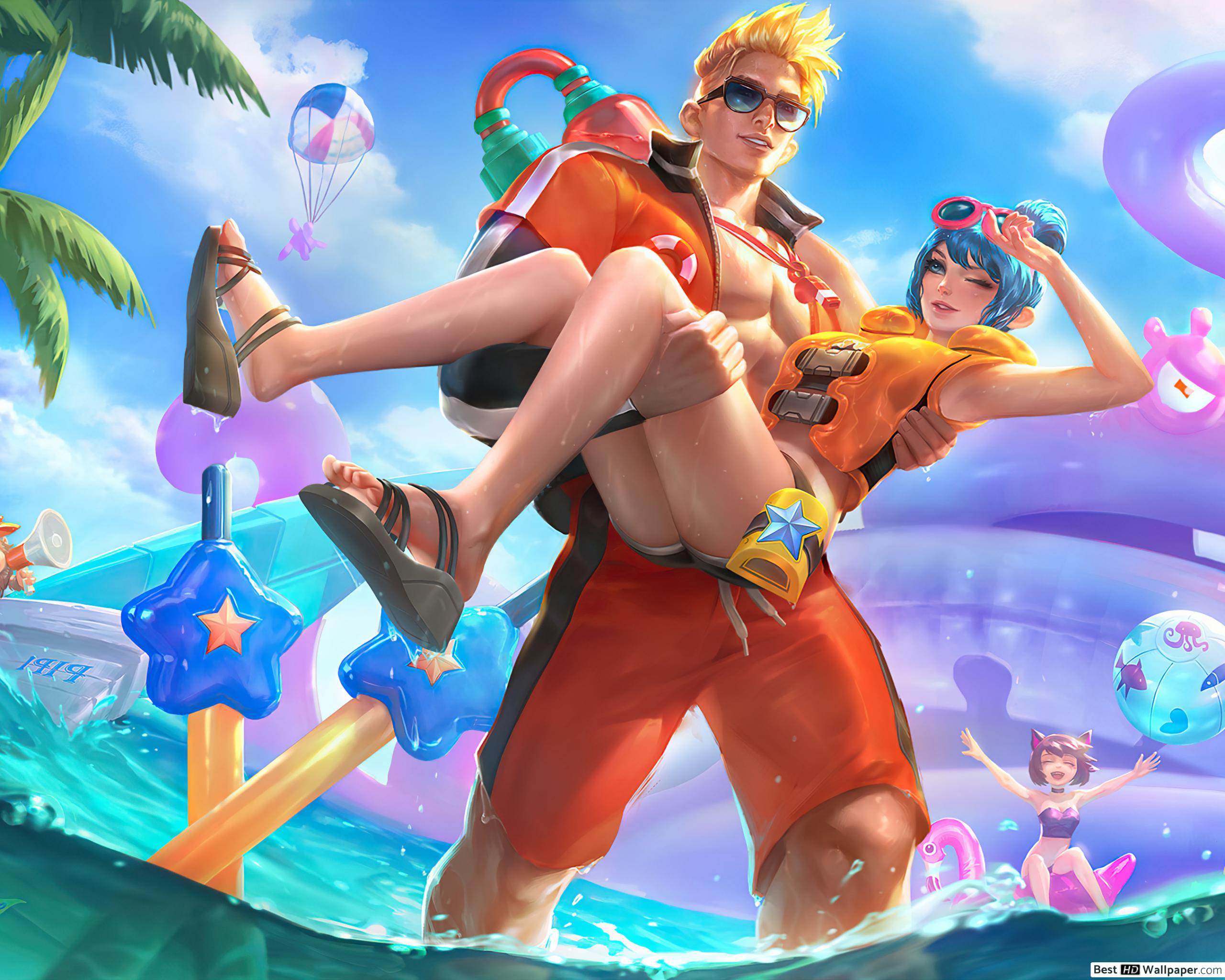 2560x2048 Lifeguard 'Claude with Fanny' Legends [ML] HD wallpaper download