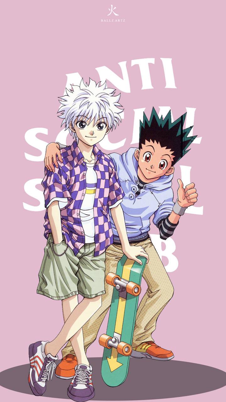 720x1280 Gon And Killua Wallpaper