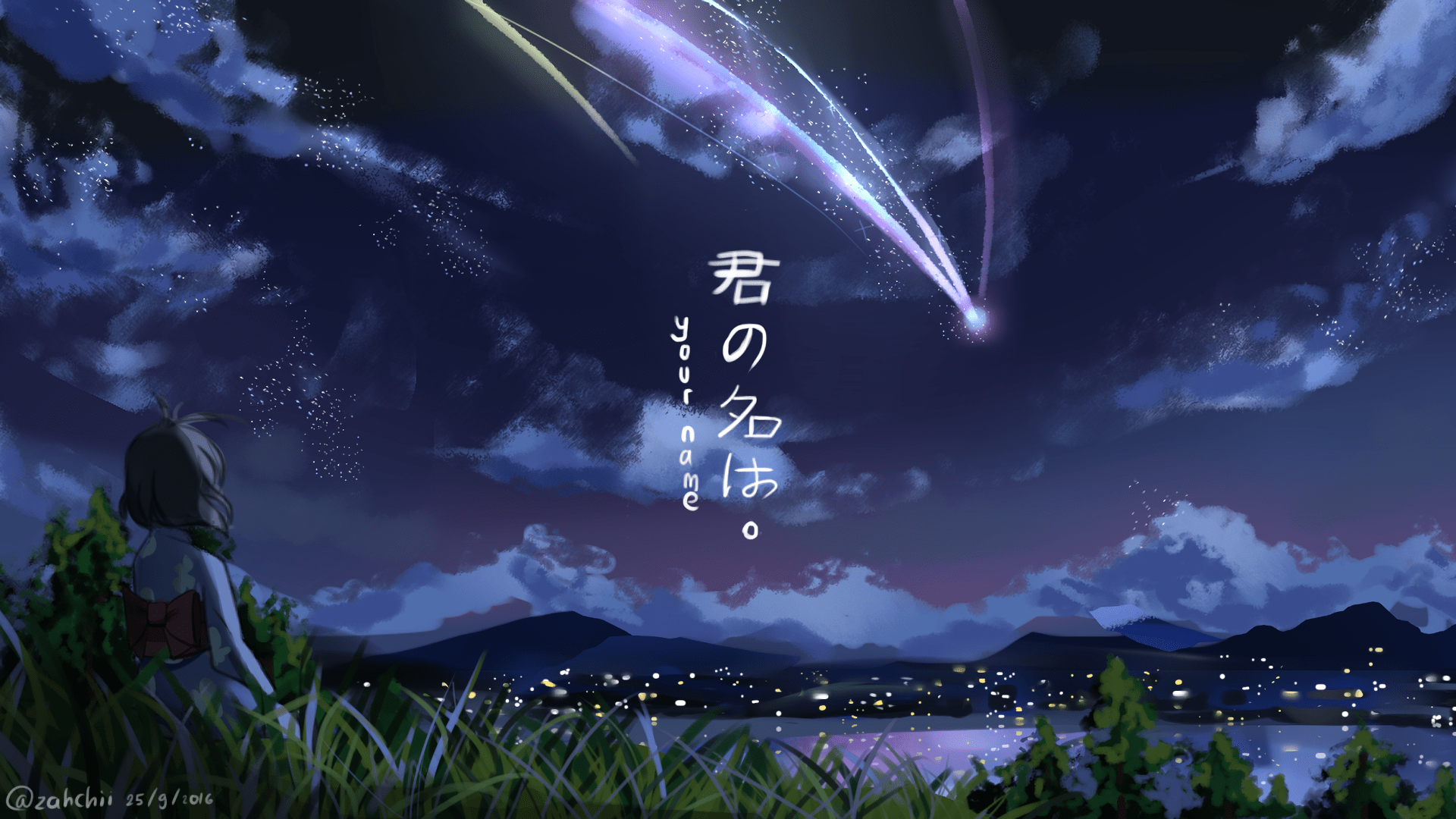 1920x1080 Kimi no Na wa Wallpaper no Na wa Wallpaper