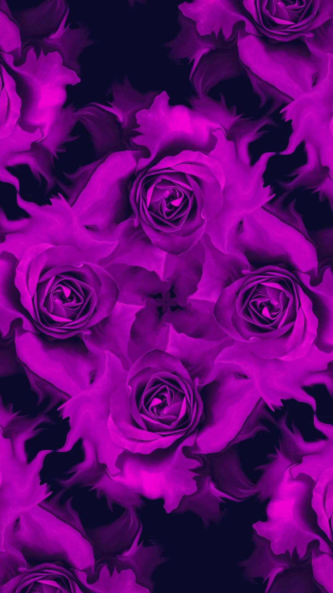 Purple Rose Art Wallpapers - Top Free Purple Rose Art Backgrounds ...