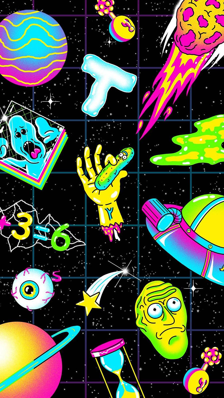 900x1600 Best Wallpaper Rick And Morty And Morty iPhone Wallpaper HD Line 17qq Com 2021