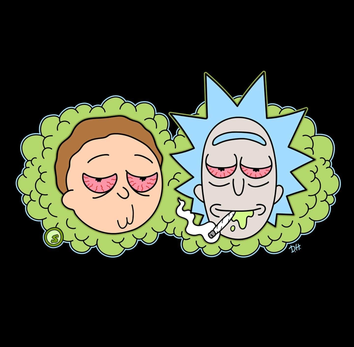 1440x1412 Rick and Morty Wallpaper