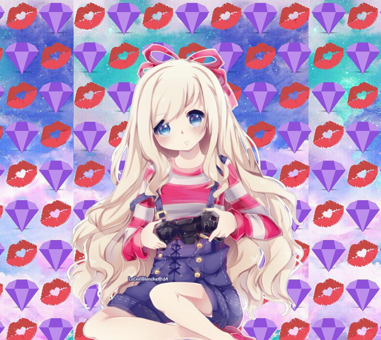 1340x1196 kawaii gamer girl Image