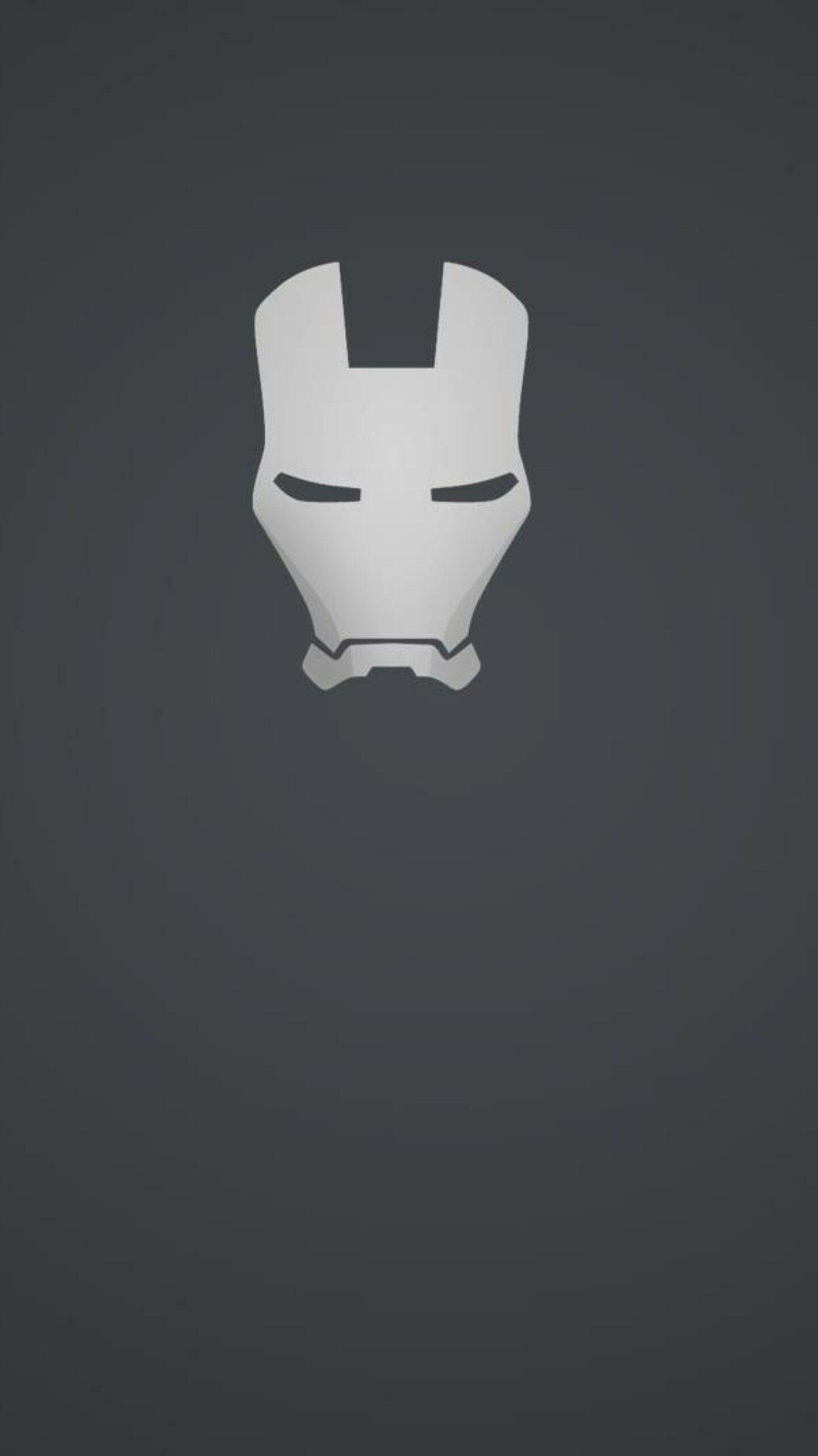 1440x2560 Iron Man Logo Wallpaper iPhone