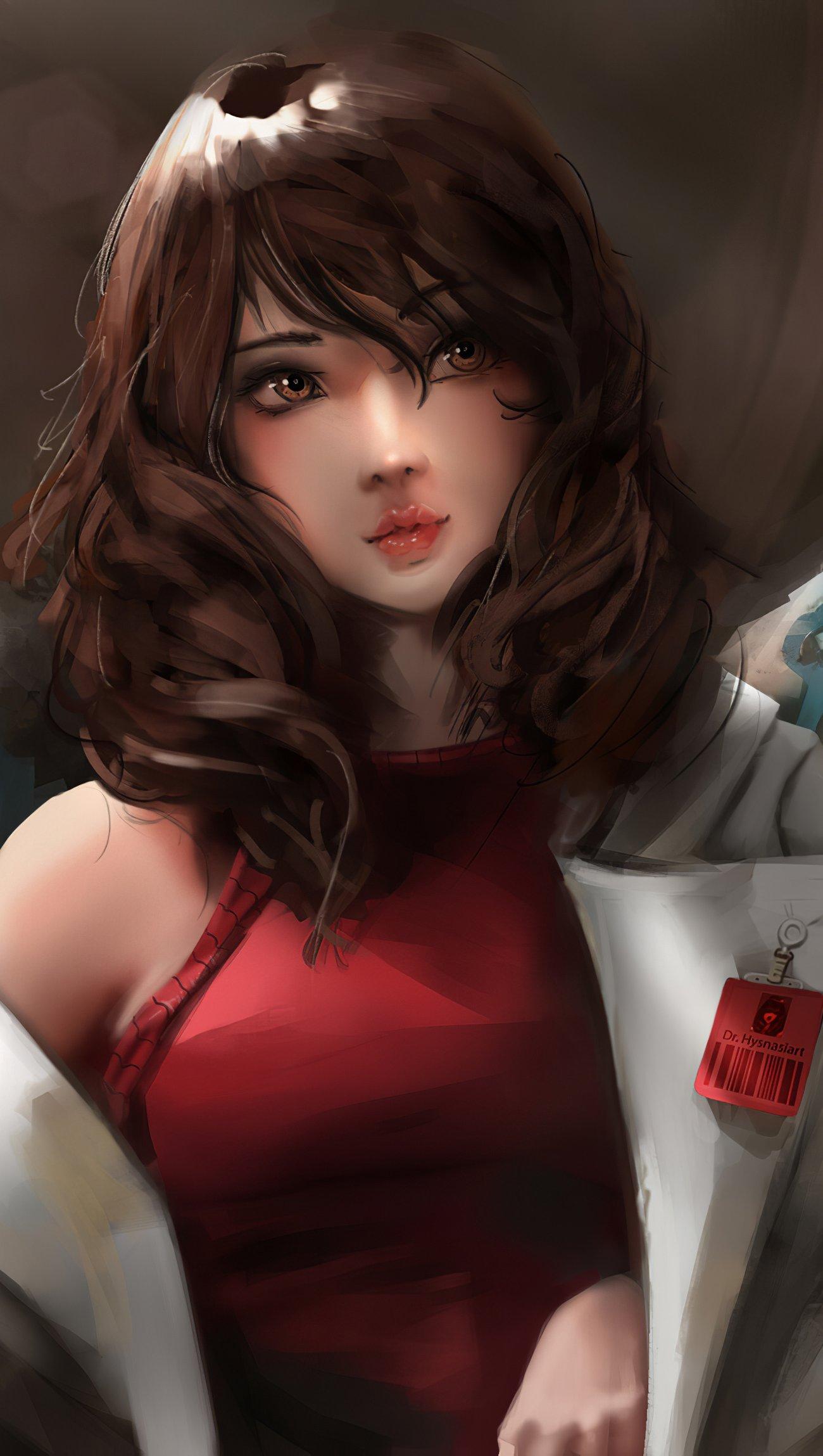 1300x2298 Nurse cartoon Wallpaper 4k Ultra HD