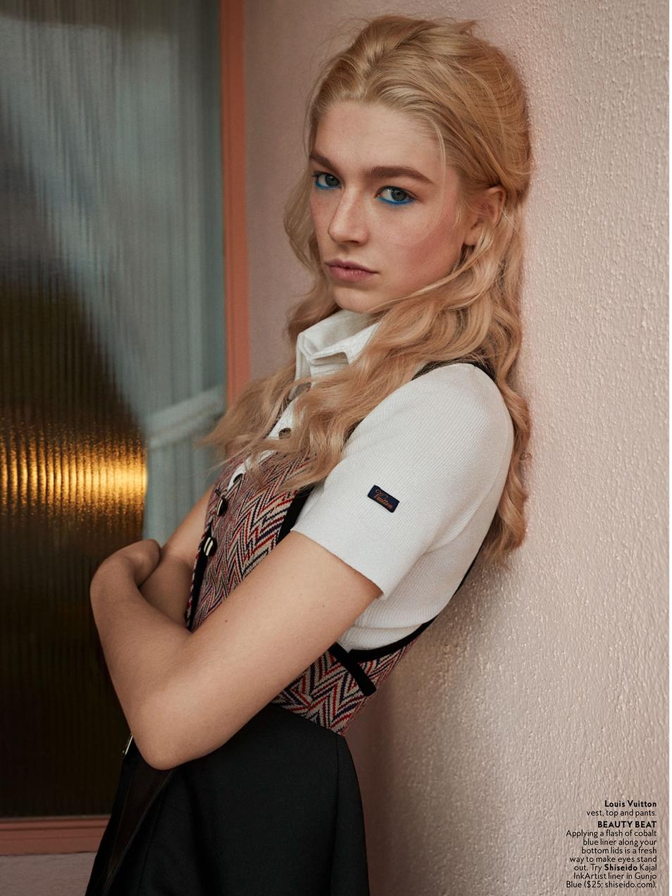 954x1272 ELITE MODEL MANAGEMENT. <P>HUNTER SCHAFER X CALVIN KLEIN SPRING 2020</P>