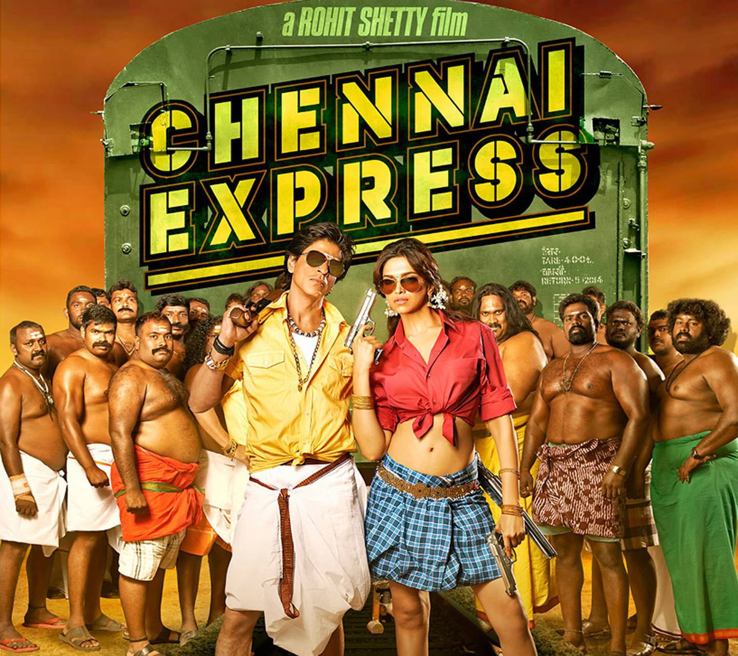 1440x1280 Chennai Express wallpaper